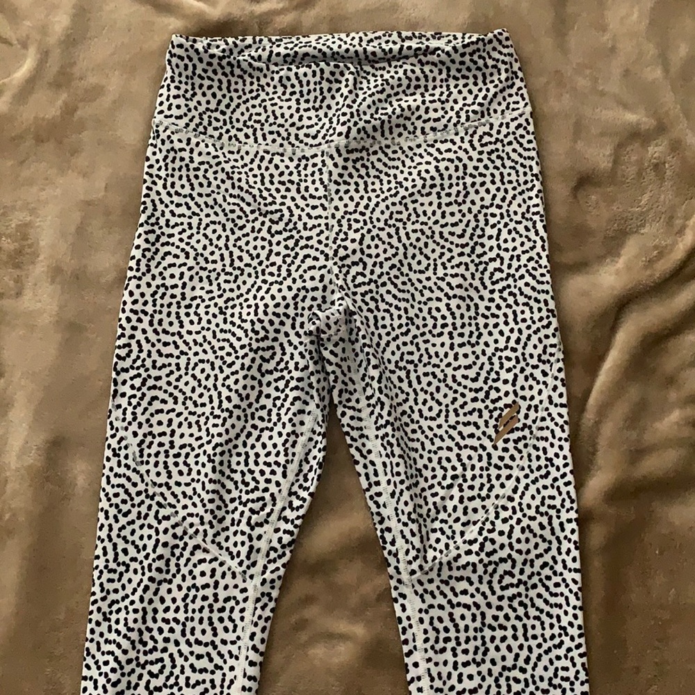 Do You Even White Speckled Leggings
